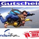 Fallschirmspringen mit Tandemfun