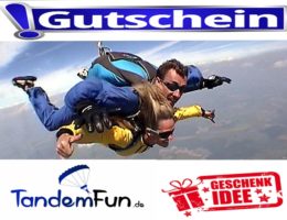 Fallschirmspringen mit Tandemfun