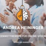 Der Andrea Heininger Award - Ideenwettbewerb für OWL geht in die zweite Runde.