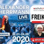 Schuhplus verlost 3x2 Freikarten für Alexander Herrmann LIVE – Schnell mal was Gutes