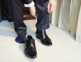 Große Schuhe für Herren - seriös