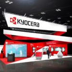 Der Kyocera Stand auf der CES 2020