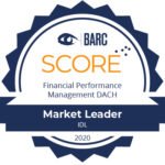 BARC Score 2020 - Badge „Market Leader“ (Bildquelle: IDL-Unternehmensgruppe)