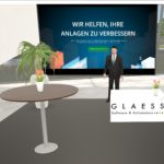 Virtueller 3-D-Messestand