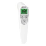 Das Fieberthermometer von Microlife misst kontaktlos.