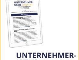 UNTERNEHMER-NEWS.digital - der Newsletter zum Thema Digitalisierung im Mittelstand