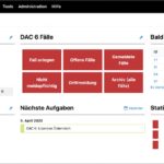 Beispiel des flexibel anpassbaren DAC 6 Dashboards