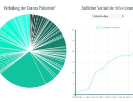 Erfasste Infektionen in München