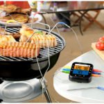 Rosenstein & Söhne Profi-Grillthermometer mit Bluetooth & App