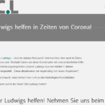 Ludwigs helfen im Netz!