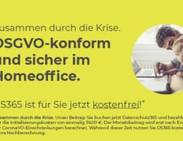 DSGVO-konform und sicher im Homeoffice mit Datenschutz365