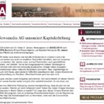 Dr. Jansen Newsmedia AG annonciert Kapitalerhöhung (Quelle: DFPA Deutsche Finanz Presse Agentur)