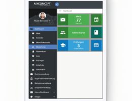 iPad mit Dashboard MNSpro Cloud Basic