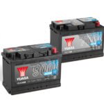 YBX9000 AGM und YBX7000 EFB Batterie von GS YUASA.