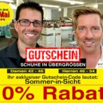 Bei schuhplus jetzt einen Rabatt von 10 % auf das gesamte Sortiment sichern