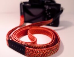 Handgemachter Kamera-Strap aus echten japanischen Kimonogürtel