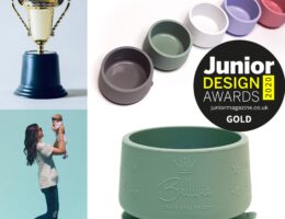 Startup gewinnt als erstes Schweizer Brand den Junior Design Award in Gold.