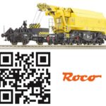 Eisenbahn-Drehkran EDK 750 - ROCO AR-App QR-Code