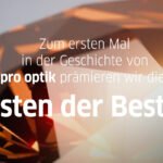 pro optik prämiert die „Besten der Besten“ mit neuem