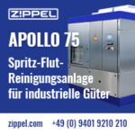 Apollo 75 - Spitz-Flut-Reinigungsanlage von Zippel Industrielle Teilereinigung aus Neutraubling.