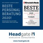 Die Headgate GmbH - Beste Personalberater laut Wirtschaftswoche 2020