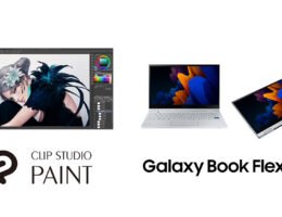 Clip Studio Paint & Galaxy Book Flex2 5G