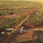 Bohrung auf der Goldentdeckung Hemi; Foto: De Grey Mining