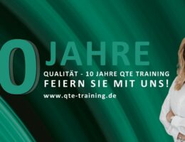 10 JAHRE WEITERBILDUNG DURCH QTE  -  06/2011 - 06/2021