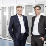 PFALZKOM Geschäftsführer Uwe Burre & Jürgen Beyer im DATACENTER RHEIN-NECKAR II (Bildquelle: Hyp Yerlikaya)