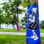 #artfortrees: Design der Street-Art-Künstlerin Strassenmaid (Bildquelle: David Fiege