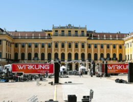 WIRKUNG live beim Aufbau des Imperialis-Festivals in Wien