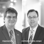 Vertriebsvorstand der Raiffeisenbank Wangen Hans-Peter Herbinger und Michele Catenazzo verantwortlic (© )