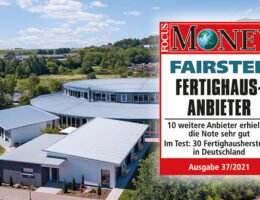Hanse Haus zum 9. Mal in Folge als "fairster Fertighausanbieter" ausgezeichnet
