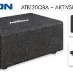 AXTON ATB120QBA: Kompakte Bassbox für Autos und Reisemobile