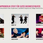 Digitale und hybride Shows und Events von ImproBerlin