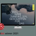 Die Website vom Projektentwickler Bauwerk wurde mit dem Red Dot Design Award 2021 ausgezeichnet. (© Bauwerk)