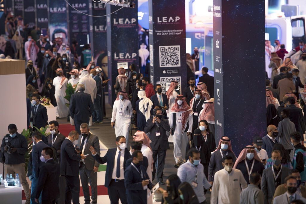 Die globale Tech-Konferenz LEAP22 in Saudi-Arabien (1.-3. Februar 2022) (Bildquelle: Informa PLC)