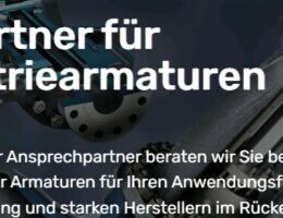 Industriearmaturen für Kraftwerksanlagen