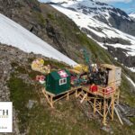 Bohrung in der Surebet-Zone; Foto: Goliath Resources