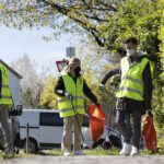 Vetter goes Social – soziale Teamarbeit zur Stadtverschönerung. (Die Bildrechte liegen bei dem Verfasser der Mitteilung.)