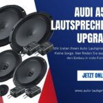 Audi A5 8T Lautsprecher Sound Upgrade mit Top Performance (Die Bildrechte liegen bei dem Verfasser der Mitteilung.)