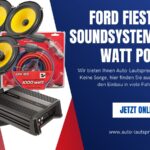 Ford Fiesta MK7 Soundsystem mit 600 Watt Power (Die Bildrechte liegen bei dem Verfasser der Mitteilung.)