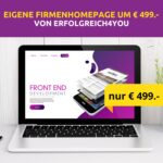 Firmenhomepage erstellen lassen inklusive Hosting EUR 499 (Die Bildrechte liegen bei dem Verfasser der Mitteilung.)