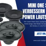 Mini One Sound verbessern mit High Power Lautsprecher (Die Bildrechte liegen bei dem Verfasser der Mitteilung.)