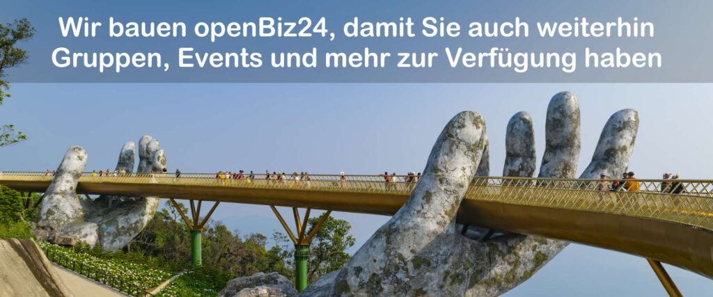 https://openBiz24.net/ open.business.network. - bewährte und neue Lösungen (Die Bildrechte liegen bei dem Verfasser der Mitteilung.)