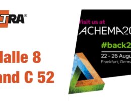 CHETRA Gleitringdichtungen auf der Achema 2022 / Besuchen sei uns in Halle 8 / Stand C52 (Die Bildrechte liegen bei dem Verfasser der Mitteilung.)