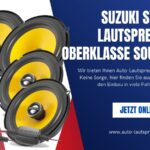 Suzuki Swift Lautsprecher Oberklasse Soundsystem 225 Watt (Die Bildrechte liegen bei dem Verfasser der Mitteilung.)