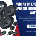 Audi A3 8P Lautsprecher Upgrade Oberklasse 300 Watt (Die Bildrechte liegen bei dem Verfasser der Mitteilung.)