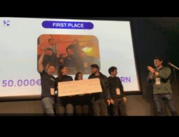 Das Gewinner-Team des RustFi Hackathons