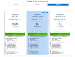 WordPress Hosting mit vielen Vorteilen (Die Bildrechte liegen bei dem Verfasser der Mitteilung.)